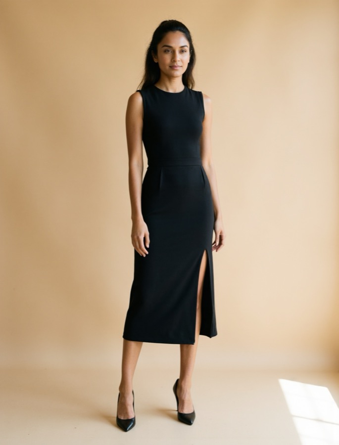 Vestido Abertura Lateral